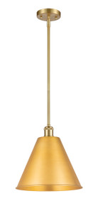 Berkshire - 1 Light - 12 inch - Satin Gold - Pendant (516-1S-SG-MBC-12-SG-LED)