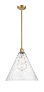 Berkshire - 1 Light - 16 inch - Satin Gold - Pendant (516-1S-SG-GBC-164-LED)