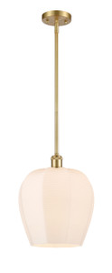Norfolk - 1 Light - 12 inch - Satin Gold - Mini Pendant (516-1S-SG-G461-12-LED)