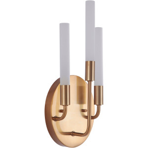 Valdi 3 Light LED Wall Sconce in Satin Brass (49663-SB-LED)