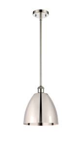 Bristol - 1 Light - 9 inch - Polished Nickel - Pendant (516-1S-PN-MBD-9-PN)