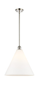 Berkshire - 1 Light - 16 inch - Polished Nickel - Pendant (516-1S-PN-GBC-161)
