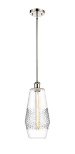 Windham - 1 Light - 7 inch - Polished Nickel - Mini Pendant (516-1S-PN-G682-7)