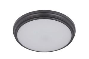 X66 Series 1 Light 11" LED Flushmount in Oiled Bronze (X6611-OB-LED)