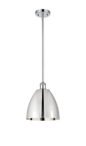 Bristol - 1 Light - 9 inch - Polished Chrome - Pendant (516-1S-PC-MBD-9-PC-LED)