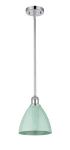Plymouth - 1 Light - 8 inch - Polished Chrome - Pendant (516-1S-PC-MBD-75-SF-LED)