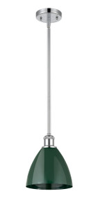 Plymouth - 1 Light - 8 inch - Polished Chrome - Pendant (516-1S-PC-MBD-75-GR-LED)