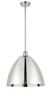 Bristol - 1 Light - 16 inch - Polished Chrome - Pendant (516-1S-PC-MBD-16-PC-LED)