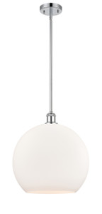 Athens - 1 Light - 14 inch - Polished Chrome - Pendant (516-1S-PC-G121-14-LED)