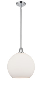 Athens - 1 Light - 12 inch - Polished Chrome - Mini Pendant (516-1S-PC-G121-12-LED) Athens - 1 Light - 12 inch - Polished Chrome - Mini Pendant (516-1S-PC-G121-12-LED)