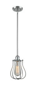 Muselet - 1 Light - 6 inch - Polished Chrome - Mini Pendant (516-1S-PC-CE513-LED)