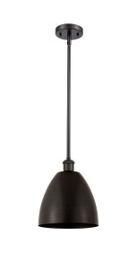 Bristol - 1 Light - 9 inch - Oil Rubbed Bronze - Pendant (516-1S-OB-MBD-9-OB-LED)