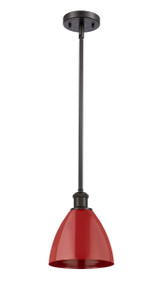 Plymouth - 1 Light - 8 inch - Oil Rubbed Bronze - Pendant (516-1S-OB-MBD-75-RD)