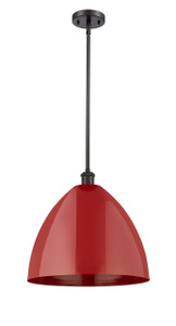 Plymouth - 1 Light - 16 inch - Oil Rubbed Bronze - Pendant (516-1S-OB-MBD-16-RD-LED)