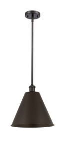 Berkshire - 1 Light - 12 inch - Oil Rubbed Bronze - Pendant (516-1S-OB-MBC-12-OB-LED)