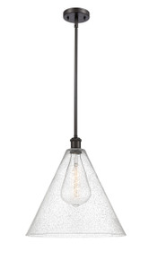 Berkshire - 1 Light - 16 inch - Oil Rubbed Bronze - Pendant (516-1S-OB-GBC-164-LED)