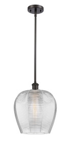 Norfolk - 1 Light - 12 inch - Oil Rubbed Bronze - Mini Pendant (516-1S-OB-G462-12)