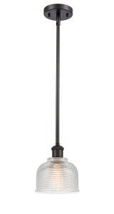 Dayton - 1 Light - 6 inch - Oil Rubbed Bronze - Mini Pendant (516-1S-OB-G412)