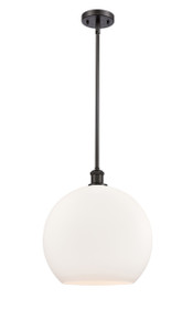 Athens - 1 Light - 14 inch - Oil Rubbed Bronze - Pendant (516-1S-OB-G121-14)