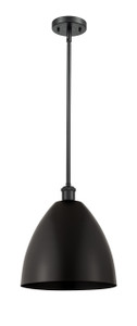 Bristol - 1 Light - 12 inch - Matte Black - Pendant (516-1S-BK-MBD-12-BK-LED)