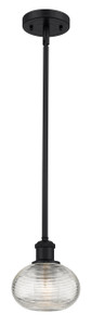 Ithaca - 1 Light - 6 inch - Matte Black - Mini Pendant (516-1S-BK-G555-6CL)