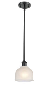 Dayton - 1 Light - 6 inch - Matte Black - Mini Pendant (516-1S-BK-G411-LED)