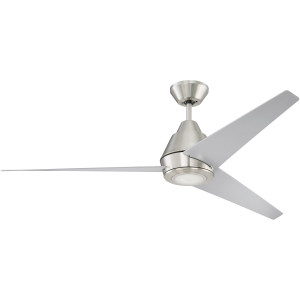 56" Acadian Ceiling Fan in Brushed Polished Nickel (ACA56BNK3-UCI)