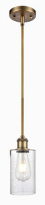 Clymer - 1 Light - 4 inch - Brushed Brass - Mini Pendant (516-1S-BB-G804)