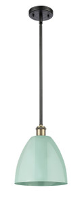 Plymouth - 1 Light - 9 inch - Black Antique Brass - Pendant (516-1S-BAB-MBD-9-SF)