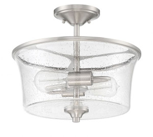 Gwyneth 2 Light Convertible Semi Flush in Brushed Polished Nickel (50452-BNK) Gwyneth 2 Light Convertible Semi Flush in Brushed Polished Nickel (50452-BNK)