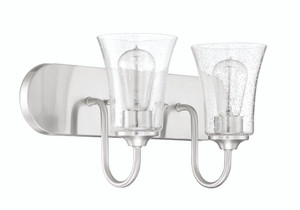 Gwyneth 2 Light Vanity in Brushed Polished Nickel (50402-BNK)