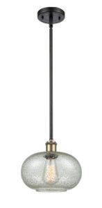 Gorham - 1 Light - 10 inch - Black Antique Brass - Mini Pendant (516-1S-BAB-G249-LED)