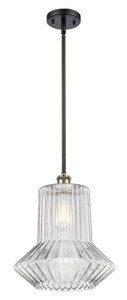 Springwater - 1 Light - 12 inch - Black Antique Brass - Mini Pendant (516-1S-BAB-G212-LED) Springwater - 1 Light - 12 inch - Black Antique Brass - Mini Pendant (516-1S-BAB-G212-LED)