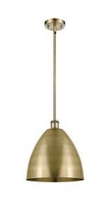Bristol - 1 Light - 12 inch - Antique Brass - Pendant (516-1S-AB-MBD-12-AB)