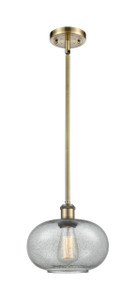 Gorham - 1 Light - 10 inch - Antique Brass - Mini Pendant (516-1S-AB-G247)