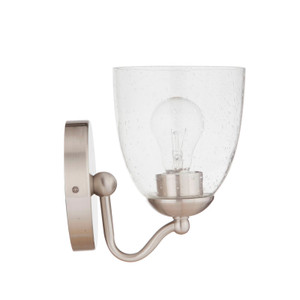 Hillridge 1 Light Wall Sconce in Brushed Polished Nickel (19906BNK1)