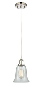 Hanover - 1 Light - 6 inch - Polished Nickel - Cord hung - Mini Pendant (516-1P-PN-G2812-LED)