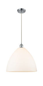 Bristol - 1 Light - 16 inch - Polished Chrome - Cord hung - Pendant (516-1P-PC-GBD-161)
