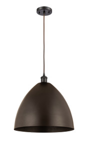 Bristol - 1 Light - 16 inch - Oil Rubbed Bronze - Cord hung - Mini Pendant (516-1P-OB-MBD-16-OB-LED)