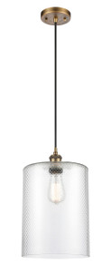 Cobbleskill - 1 Light - 9 inch - Brushed Brass - Cord hung - Mini Pendant (516-1P-BB-G112-L-LED)