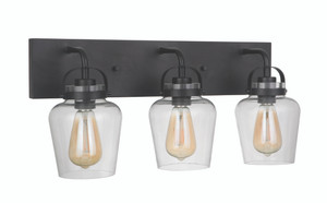 Trystan 2 Light Vanity in Flat Black (53502-FB) Trystan 2 Light Vanity in Flat Black (53502-FB)