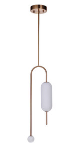 Tuli Led Pendant In Satin Brass (53892-SB-LED) Tuli Led Pendant In Satin Brass (53892-SB-LED)