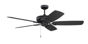 56" Ceiling Fan With Blades in Flat Black (SAP56FB5)