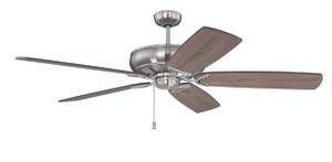 62" Ceiling Fan With Blades in Brushed Polished Nickel (SAP62BNK5)