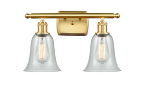 Hanover - 2 Light - 16 inch - Satin Gold - Bath Vanity Light (516-2W-SG-G2812-LED)