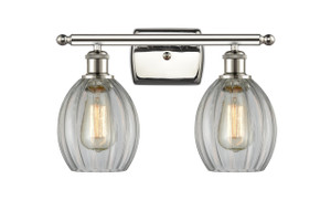 Eaton - 2 Light - 16 inch - Polished Nickel - Bath Vanity Light (516-2W-PN-G82-LED)