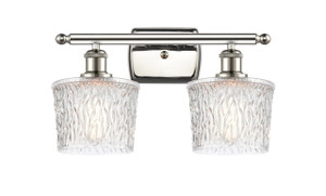 Niagara - 2 Light - 17 inch - Polished Nickel - Bath Vanity Light (516-2W-PN-G402-LED)