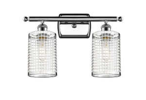 Nestbrook - 2 Light - 15 inch - Polished Chrome - Bath Vanity Light (516-2W-PC-M18-PC)