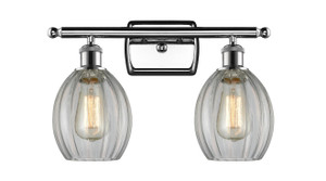 Eaton - 2 Light - 16 inch - Polished Chrome - Bath Vanity Light (516-2W-PC-G82)