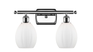 Eaton - 2 Light - 16 inch - Polished Chrome - Bath Vanity Light (516-2W-PC-G81-LED)